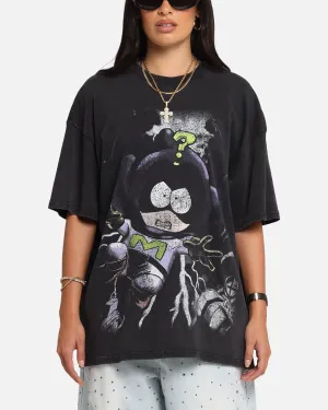73 Studio X Cartoon Network South Park Mysterion Vintage T-Shirt Black Acidwash