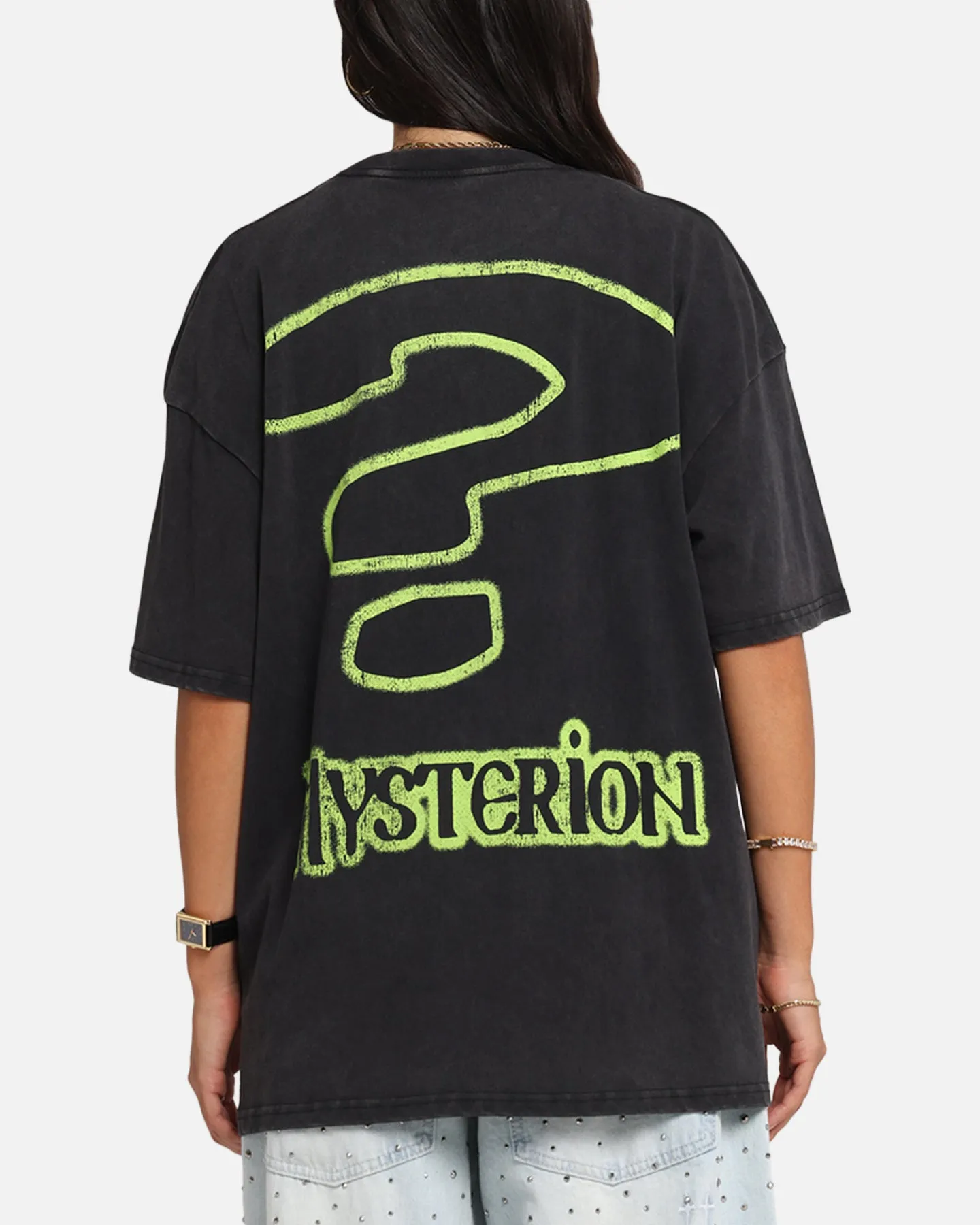 73 Studio X Cartoon Network South Park Mysterion Vintage T-Shirt Black Acidwash