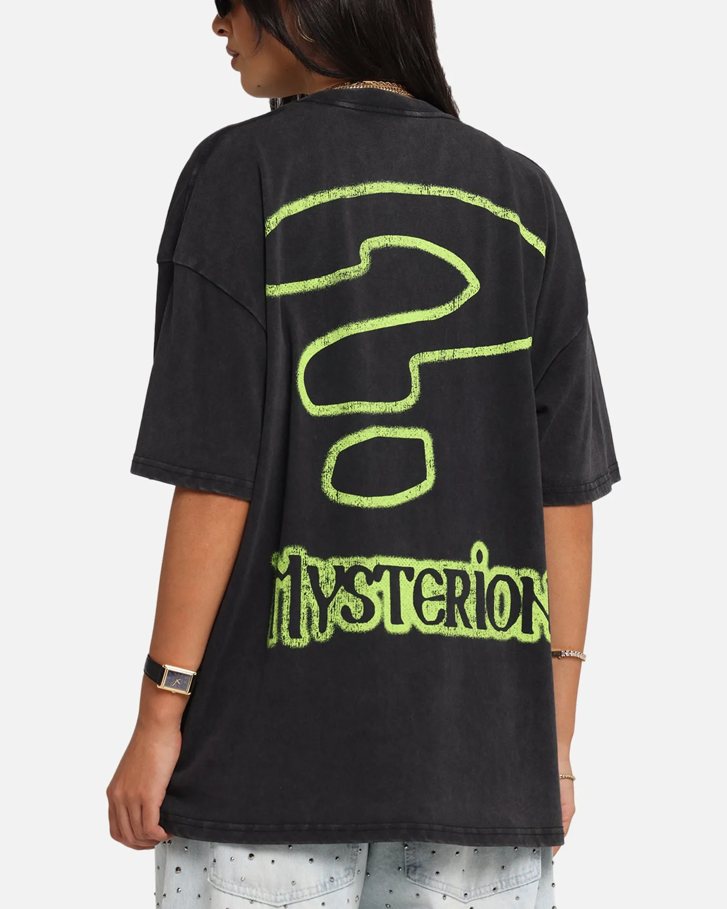73 Studio X Cartoon Network South Park Mysterion Vintage T-Shirt Black Acidwash