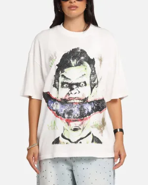 73 Studio X DC Batman Joker Arkham Asylum Vintage T-Shirt Off White