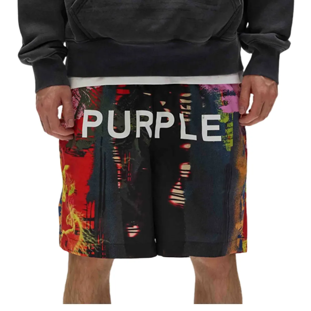 ABSTRACT SWIM SHORTS