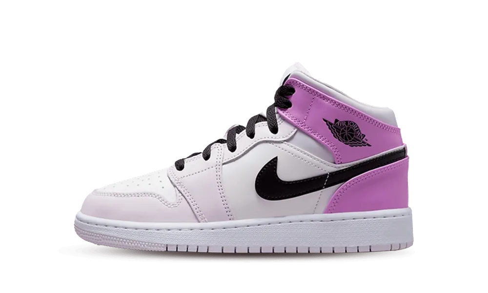 Air Jordan 1 Mid Barely Grape (GS)