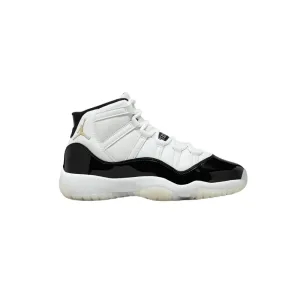 Air Jordan 11 Retro GS Gratitude Black White Metallic Gold