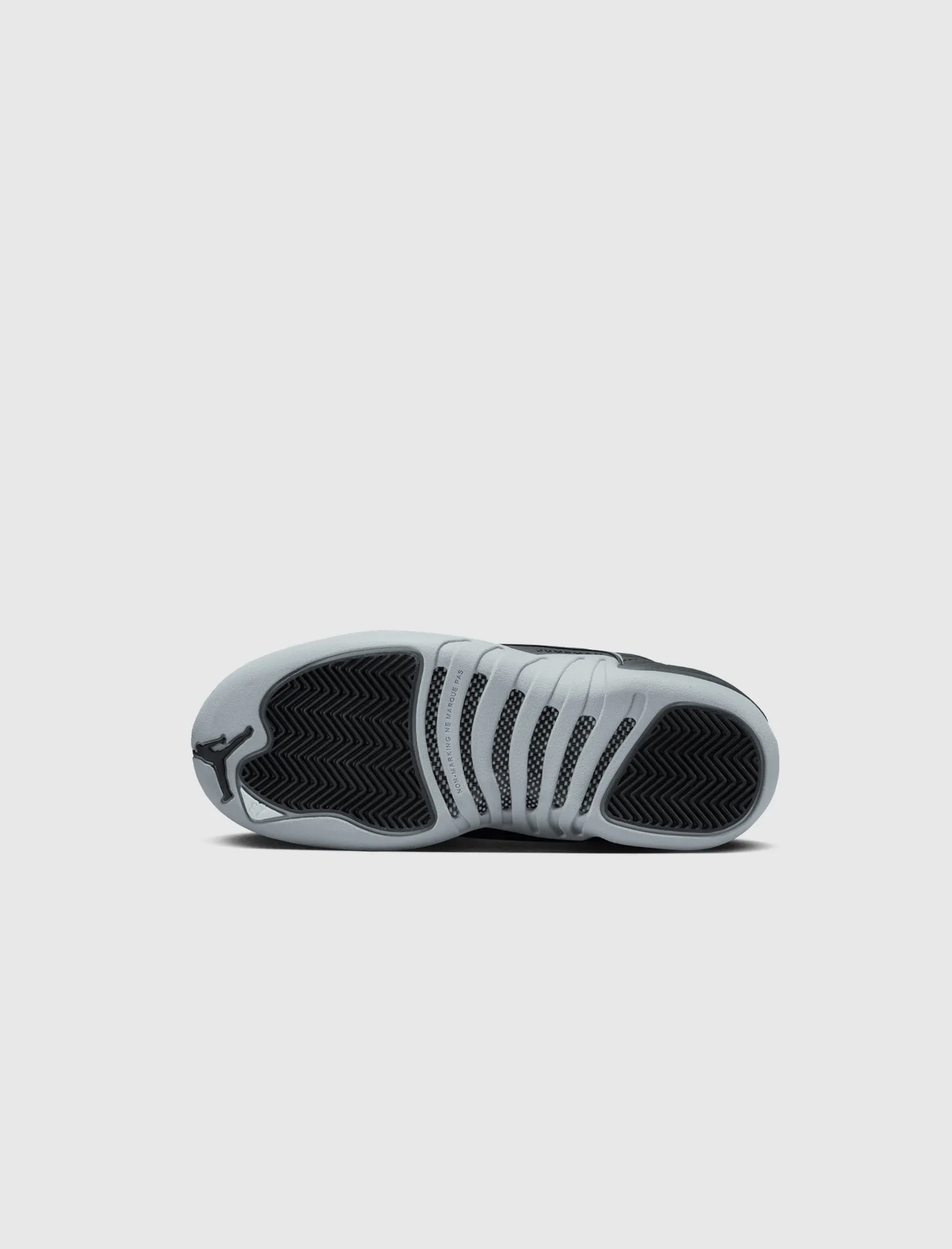 AIR JORDAN 12 RETRO BLACK/WOLF GREY GS