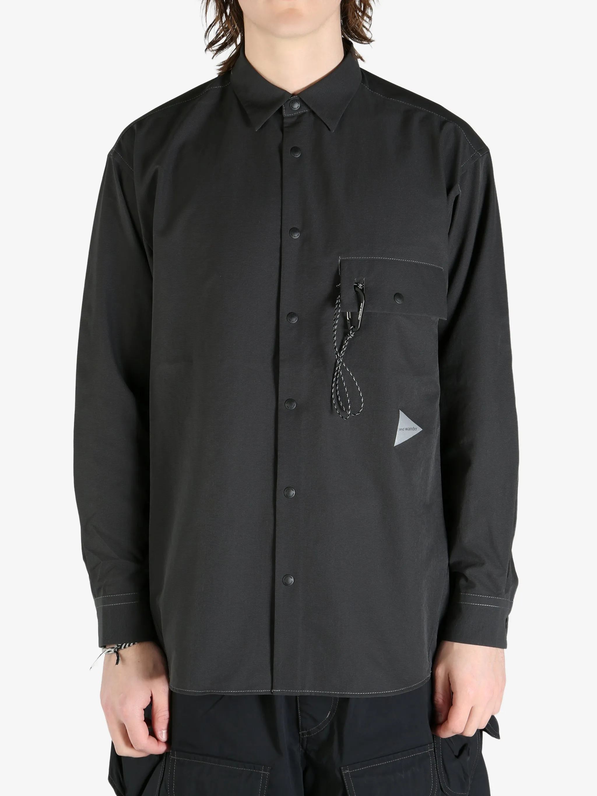 AND WANDER - Men 25 Dry Breathable Long Sleeve Shirt
