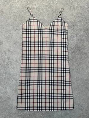Burberry Classic Nova Check Midi Dress