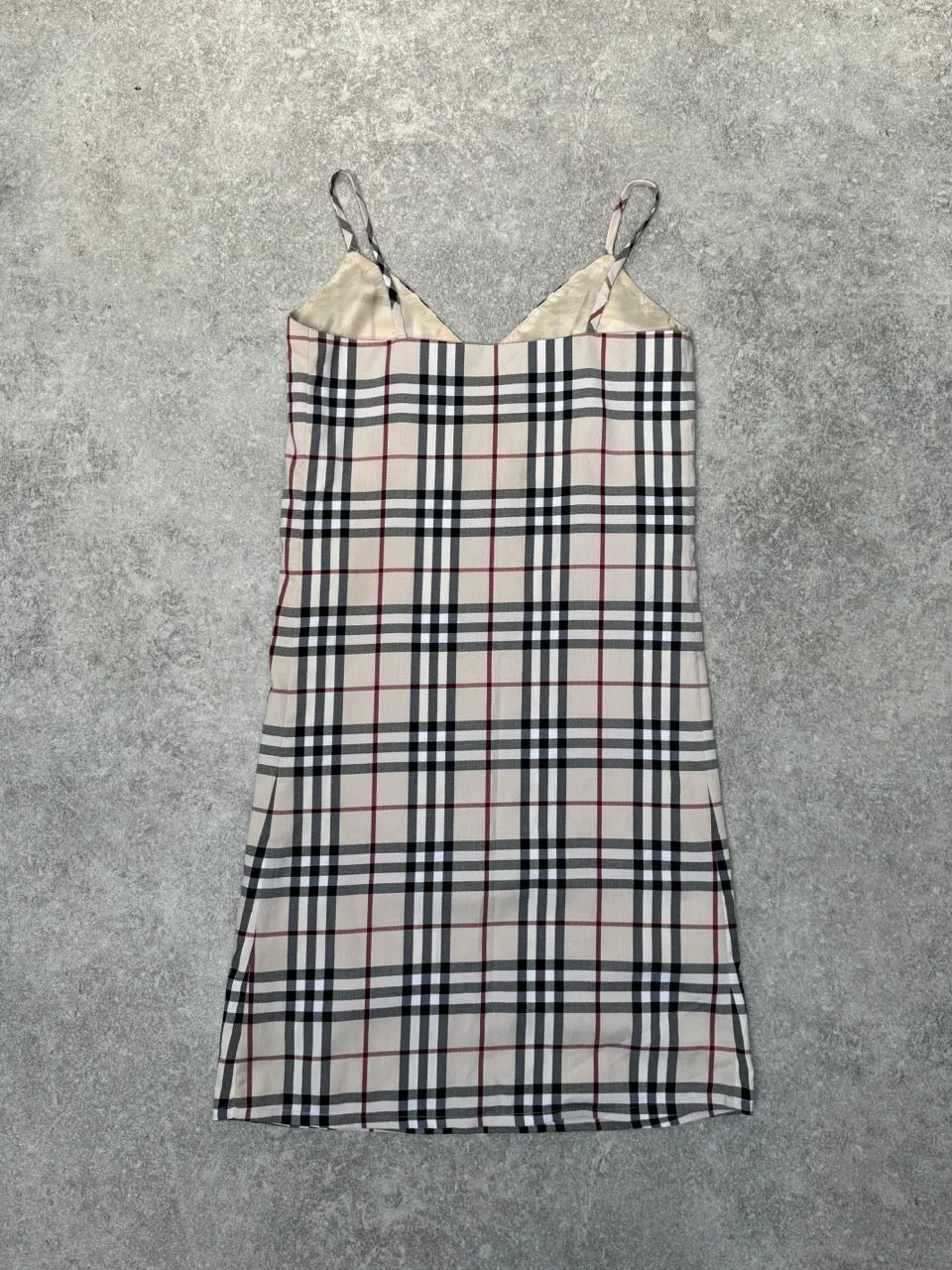 Burberry Classic Nova Check Midi Dress