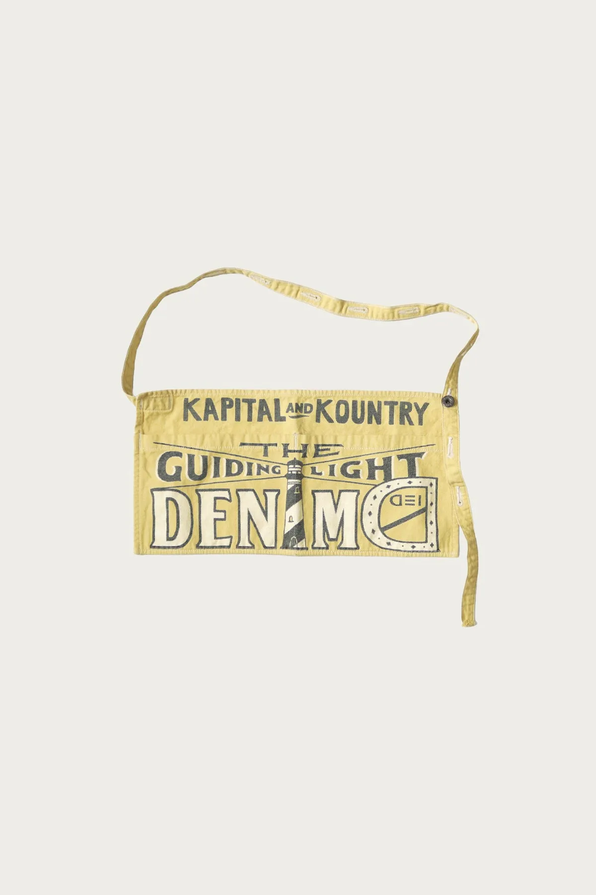 Canvas Short AD Apron (GUIDING LIGHT) - Yellow