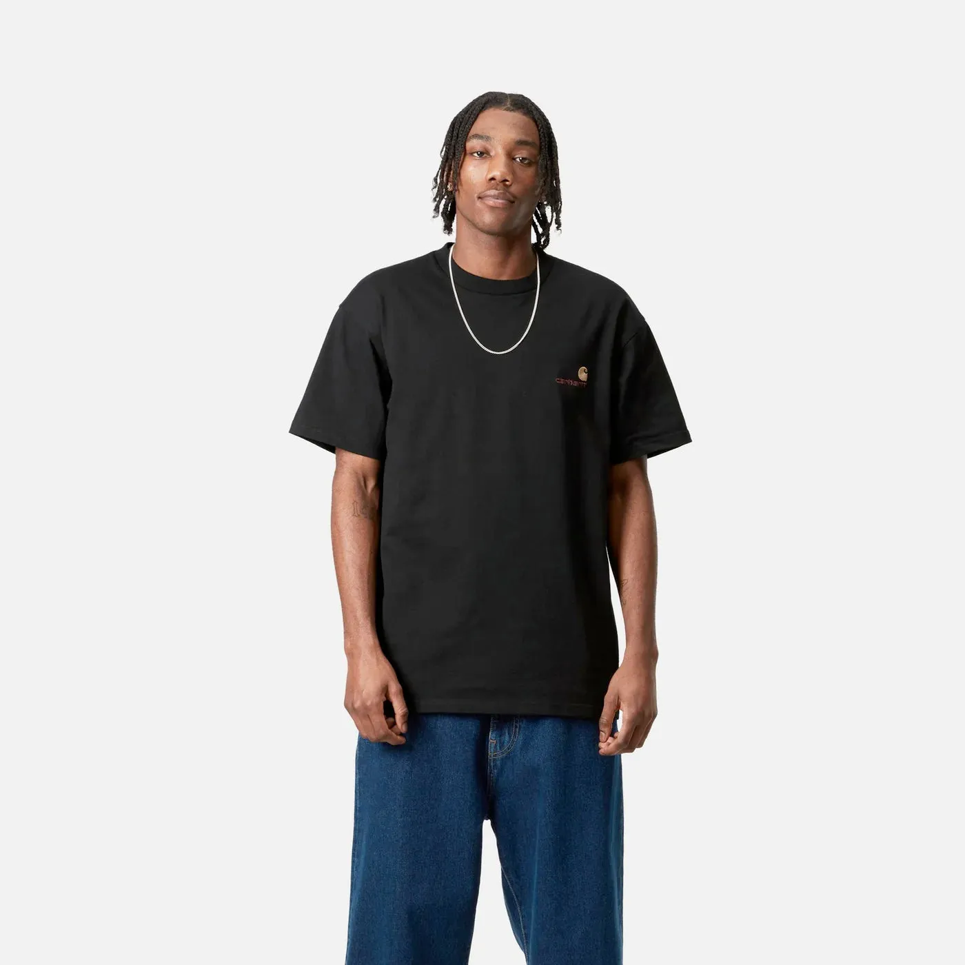 Carhartt American Script Tee Black