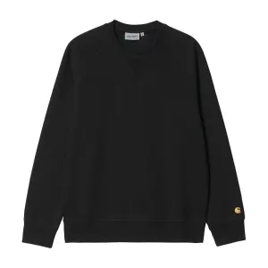 CARHARTT WIP CHASE SWEAT // BLACK/GOLD