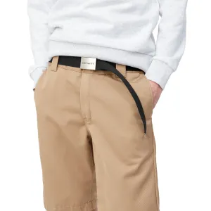 CARHARTT WIP CLIP BELT CHROME | CINTURN AJUSTABLE DE LONA CON HEBILLA METLICA CROMADA