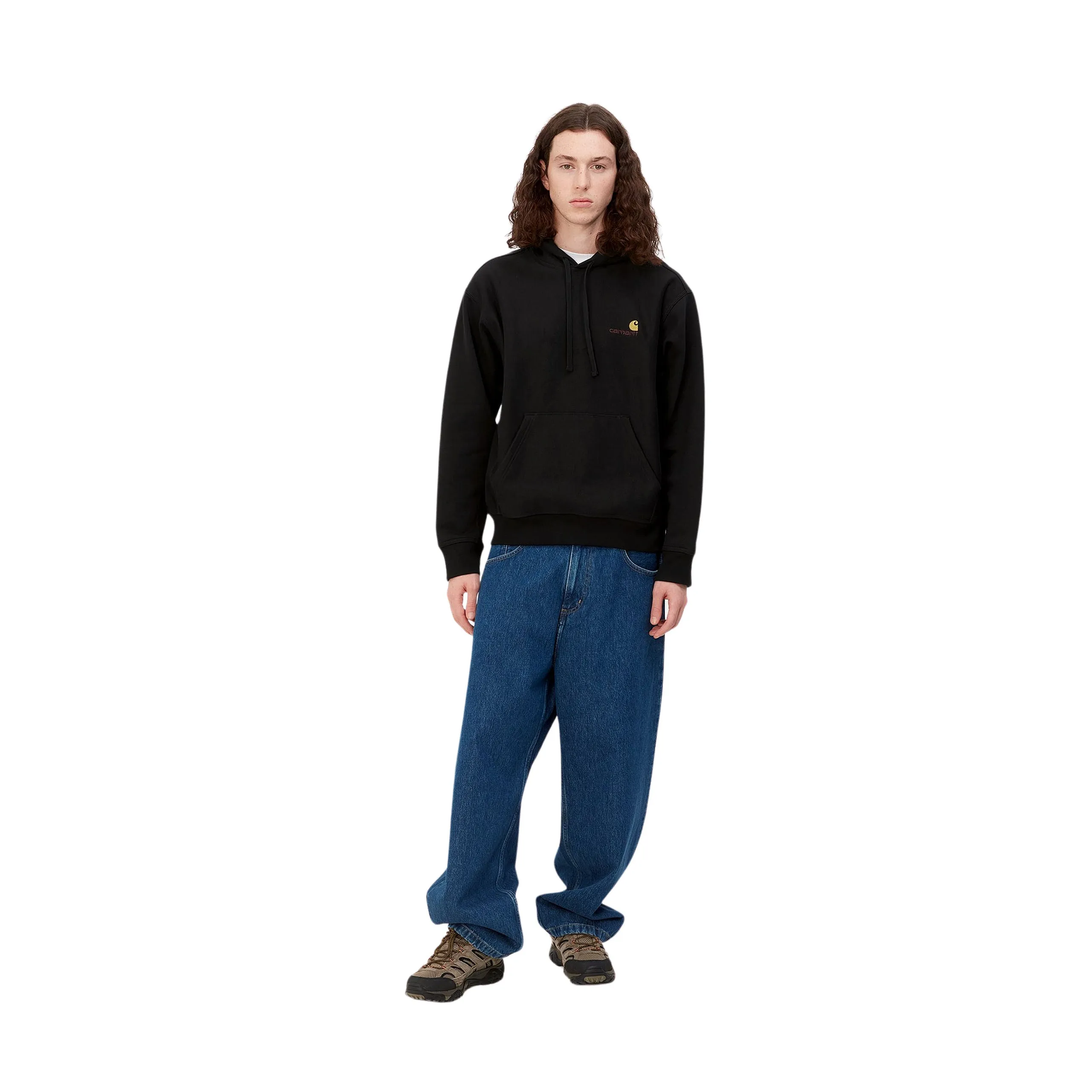 CARHARTT WIP HOODED AMERICAN SCRIPT SWEAT | SUDADERA CON CAPUCHA