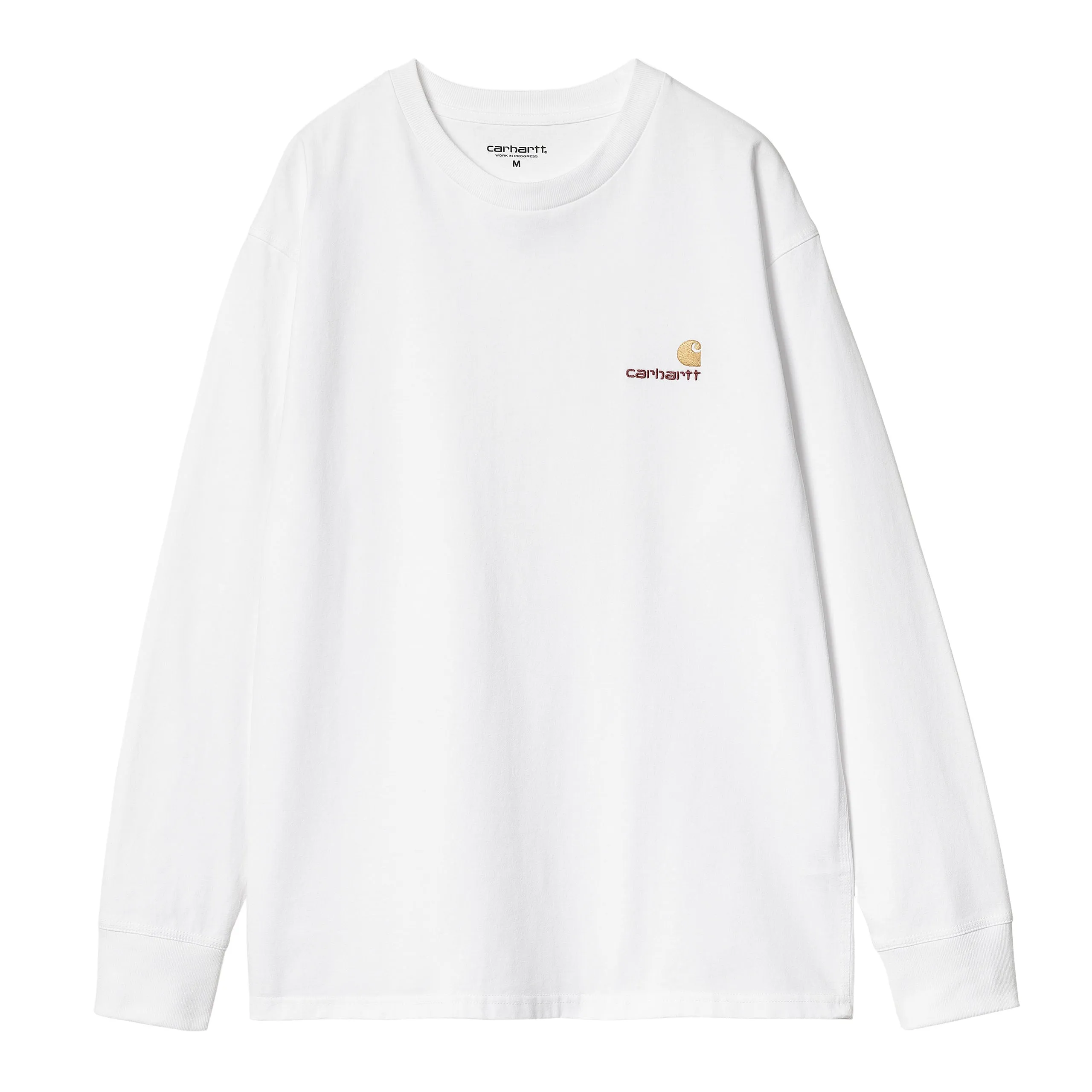 CARHARTT WIP L/S AMERICAN SCRIPT T-SHIRT | CAMISETA BSICA DE MANGA LARGA