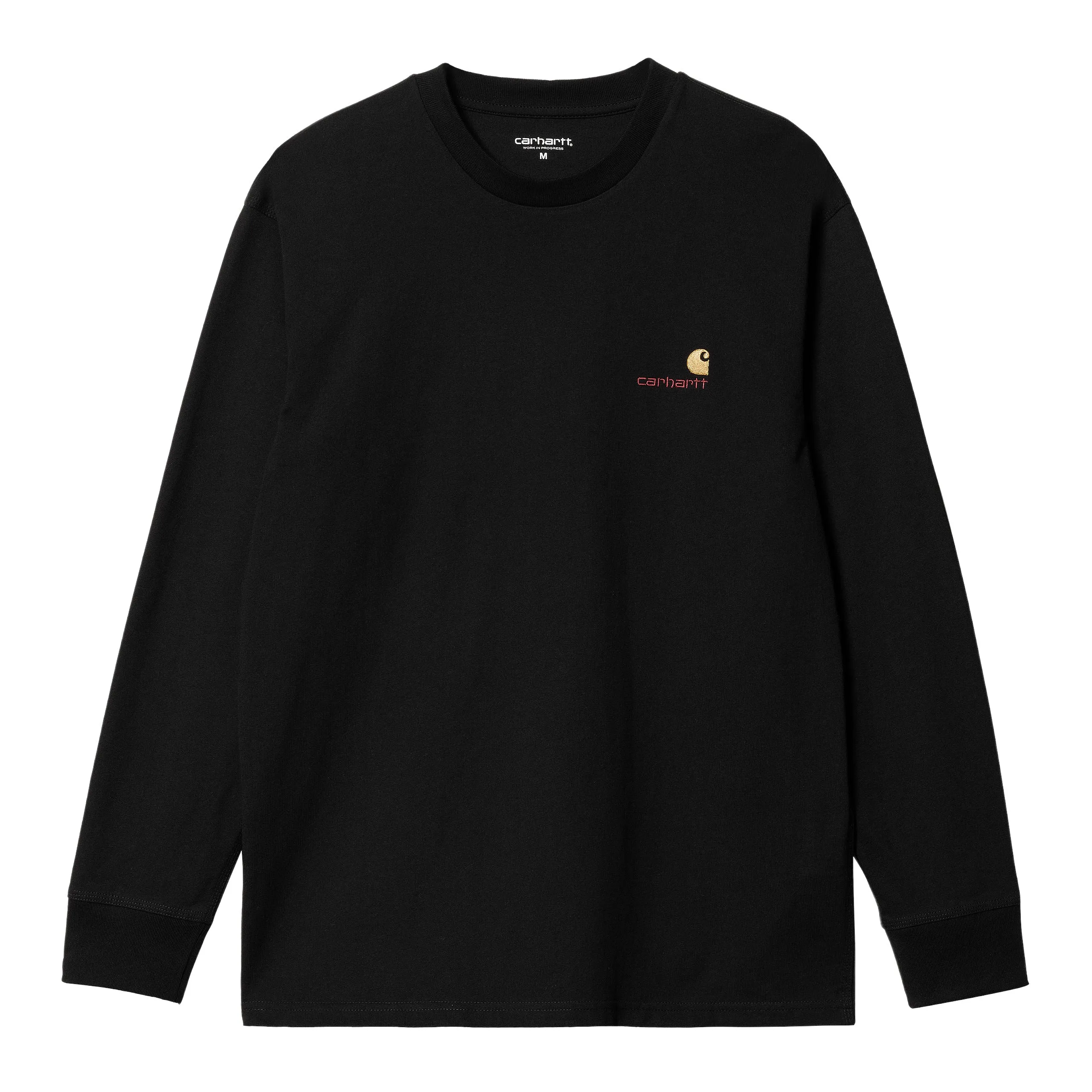 CARHARTT WIP L/S AMERICAN SCRIPT T-SHIRT | CAMISETA BSICA DE MANGA LARGA