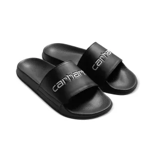 CARHARTT WIP SLIPPERS // BLACK/WHITE
