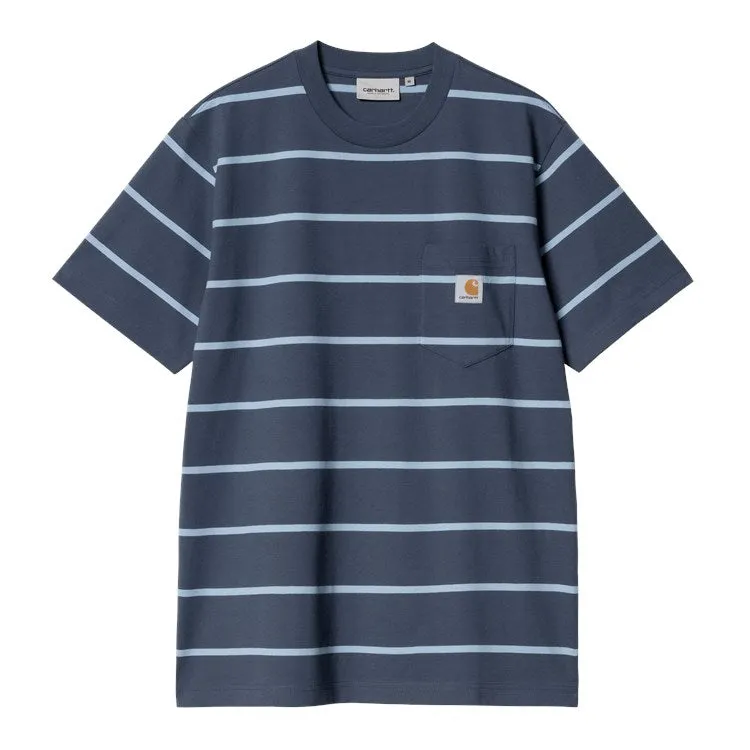 CARHARTT WIP S/S AIKEN POCKET T-SHIRT | CAMISETA DE RAYAS CON BOLSILLO