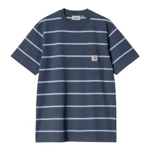 CARHARTT WIP S/S AIKEN POCKET T-SHIRT | CAMISETA DE RAYAS CON BOLSILLO