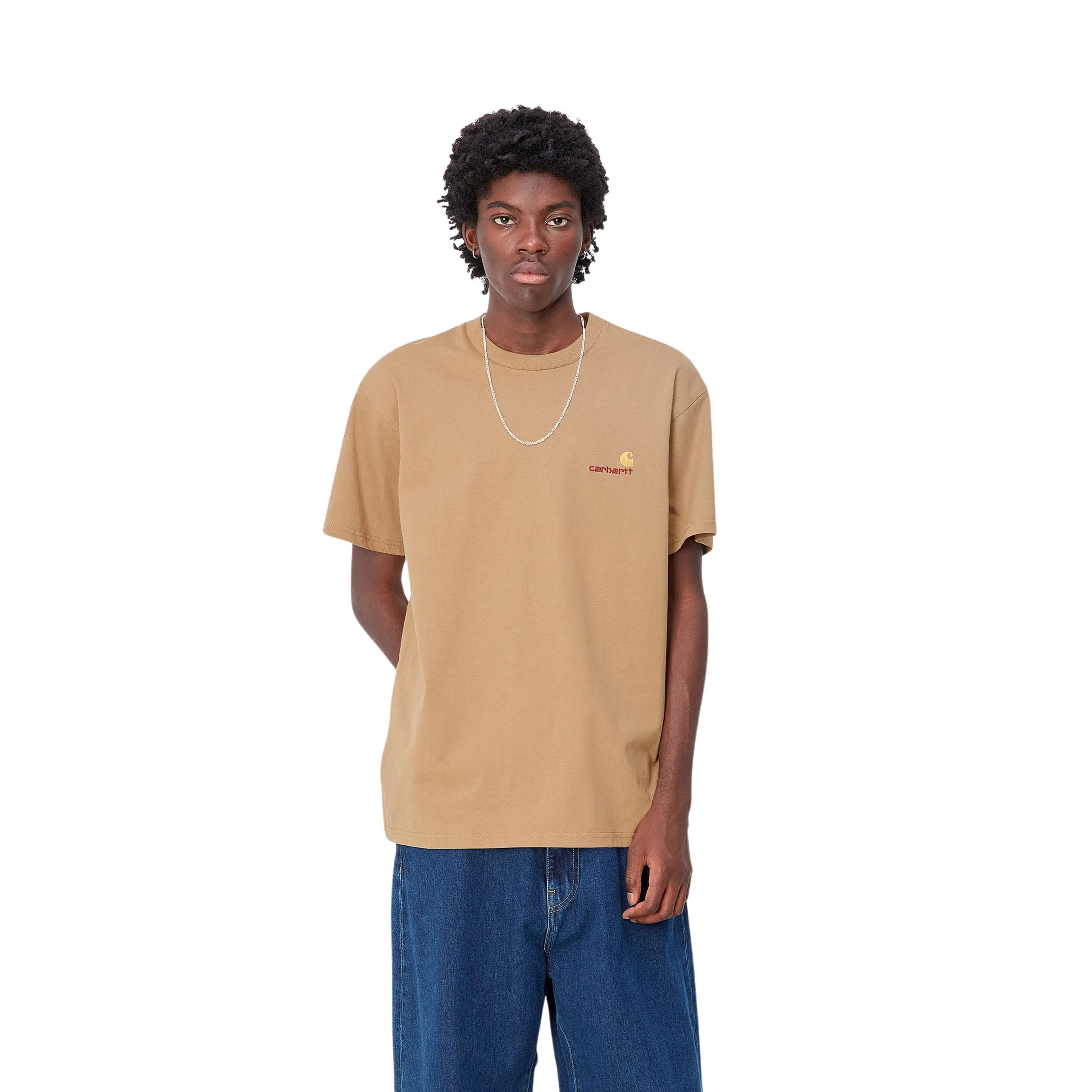 CARHARTT WIP S/S AMERICAN SCRIPT T-SHIRT | CAMISETA BSICA