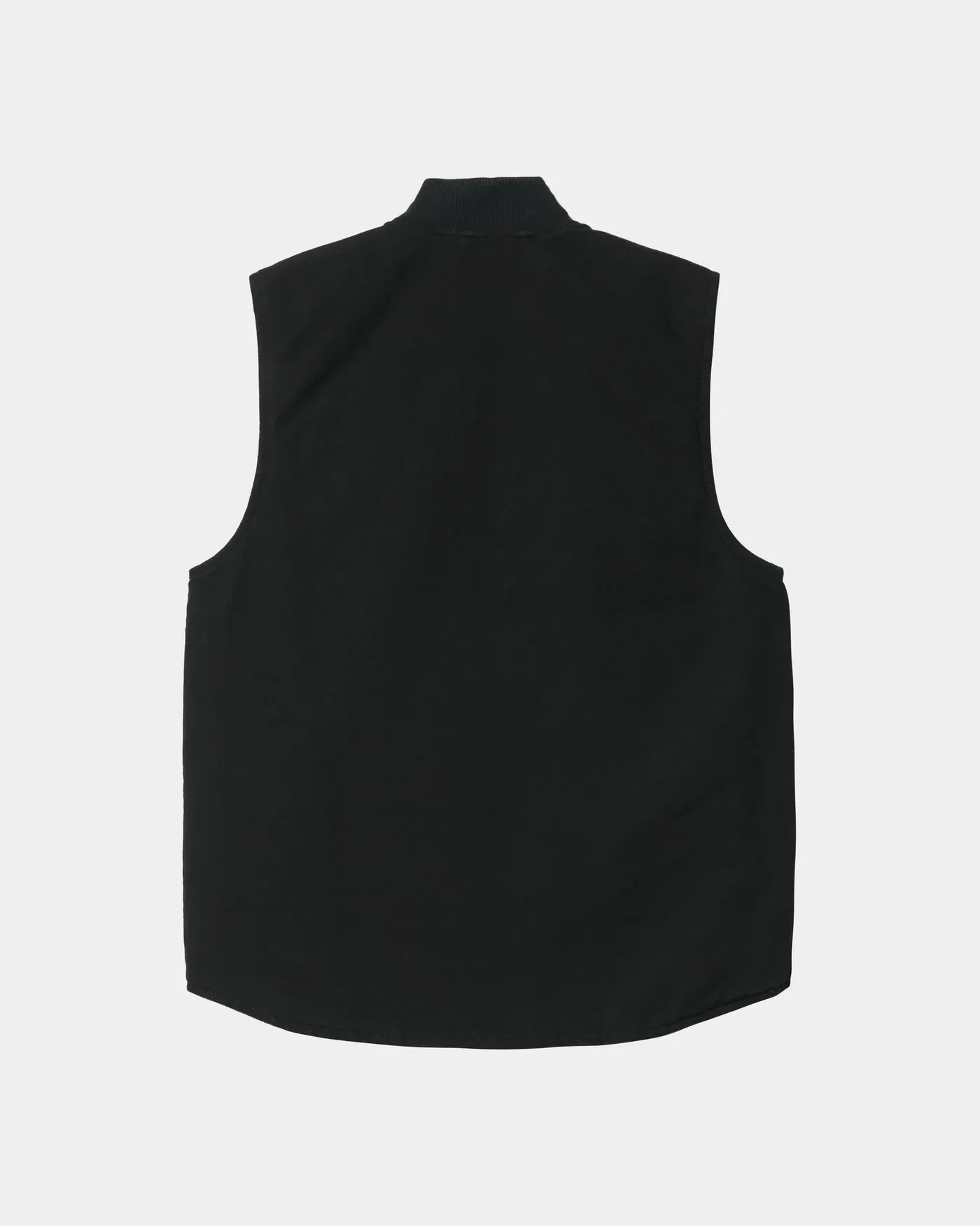 Classic Vest - Black  'Dearborn' Canvas (Unlined)