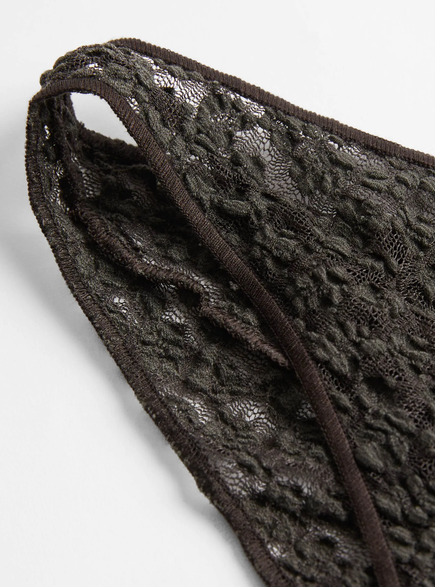 Crescent Bra Black