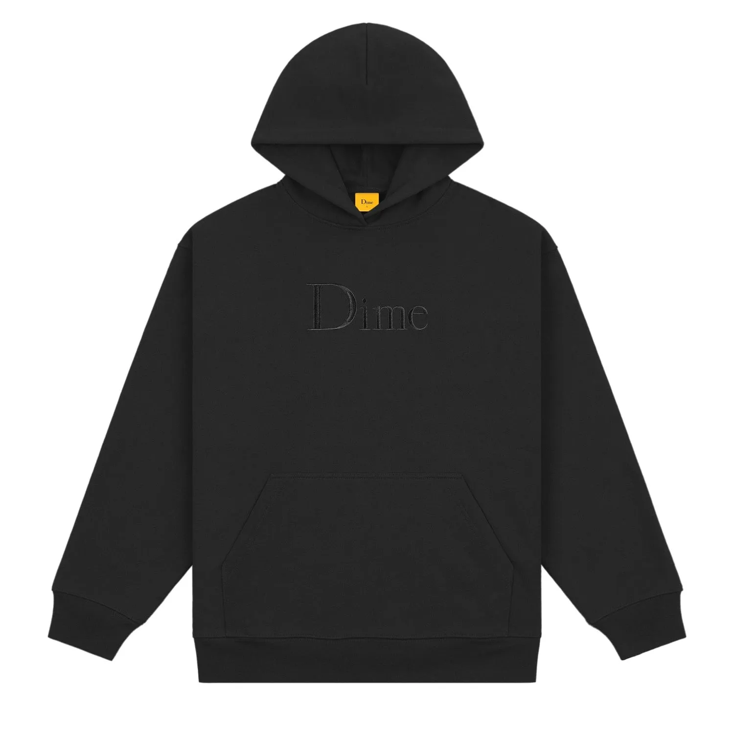 Dime Men Classic Big Logo Hoodie Black