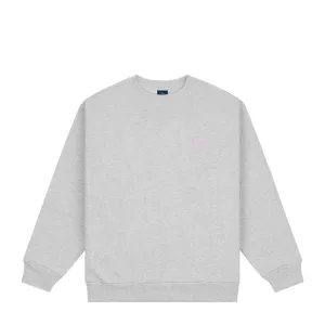Dime Men Classic Small Logo Crewneck Heather Gray