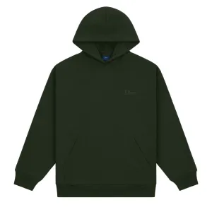 Dime Men Classic Small Logo Hoodie Forest Green