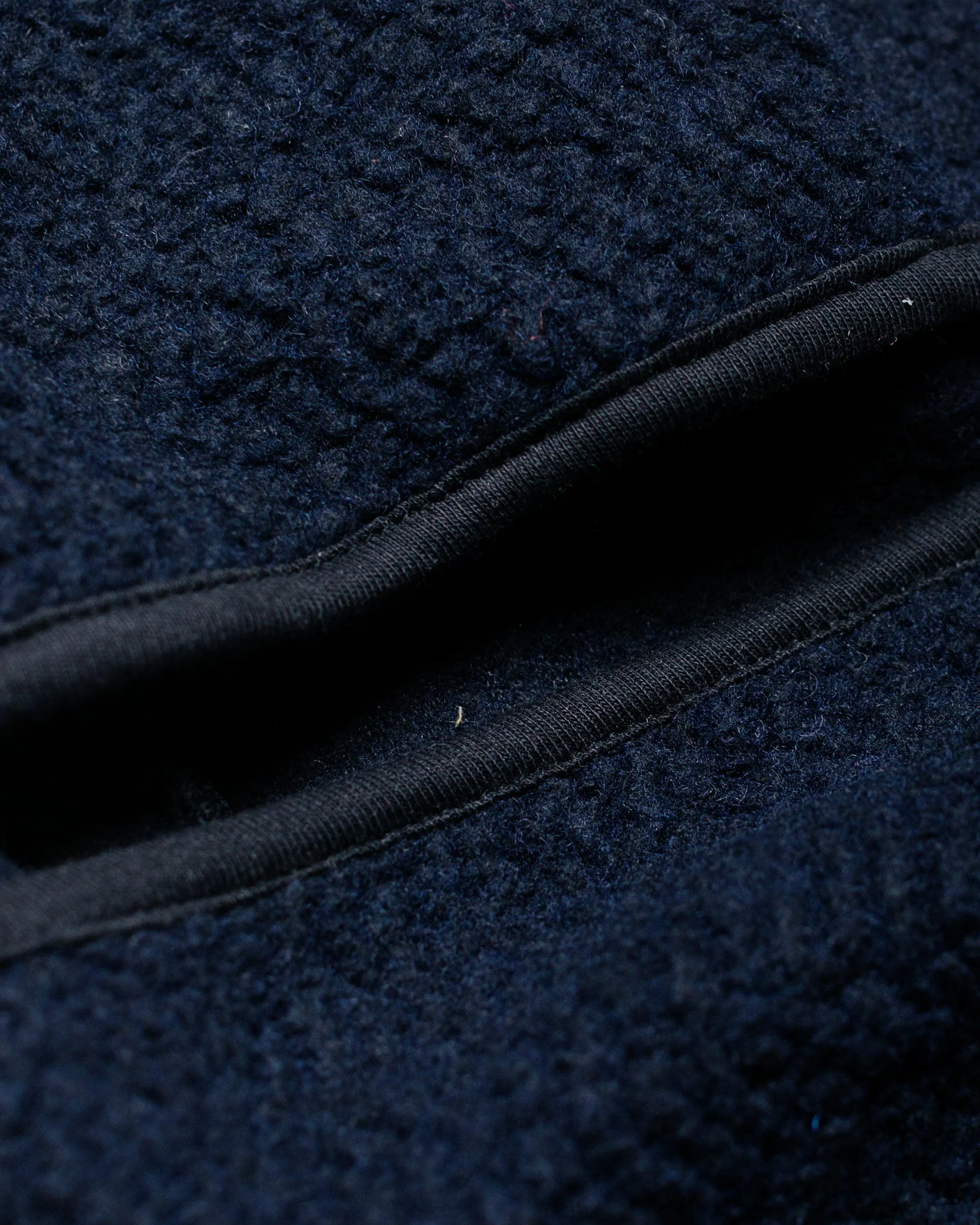 Found Feather 3 Way Balaclava Calamai Textured Polar Fleece Navy/Black