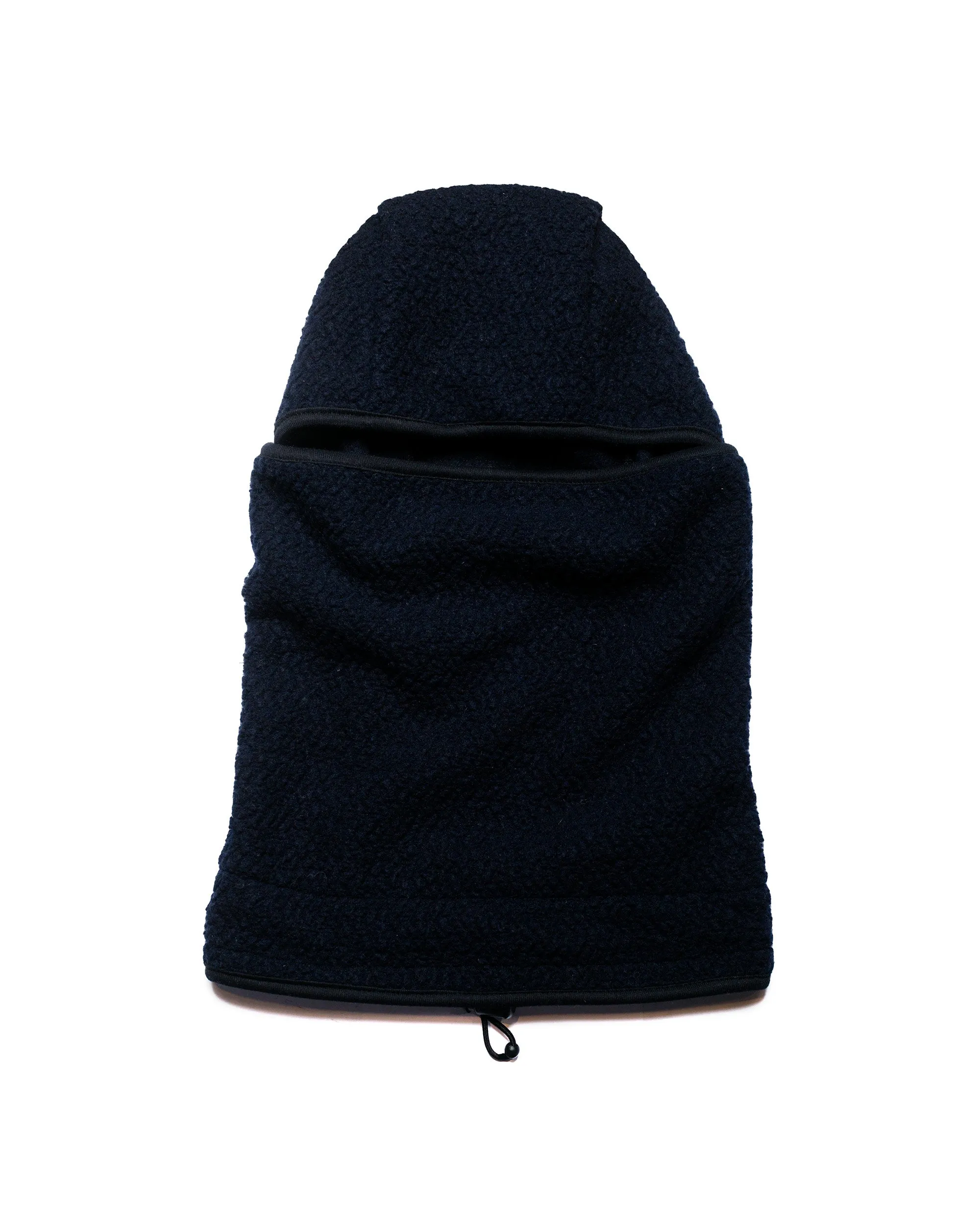 Found Feather 3 Way Balaclava Calamai Textured Polar Fleece Navy/Black