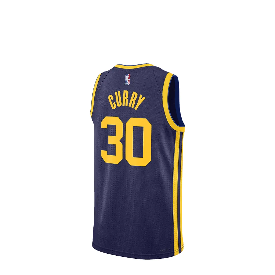GOLDEN STATE WARRIORS STEPHEN CURRY #30 DRI-FIT NBA SWINGMAN JERSEY