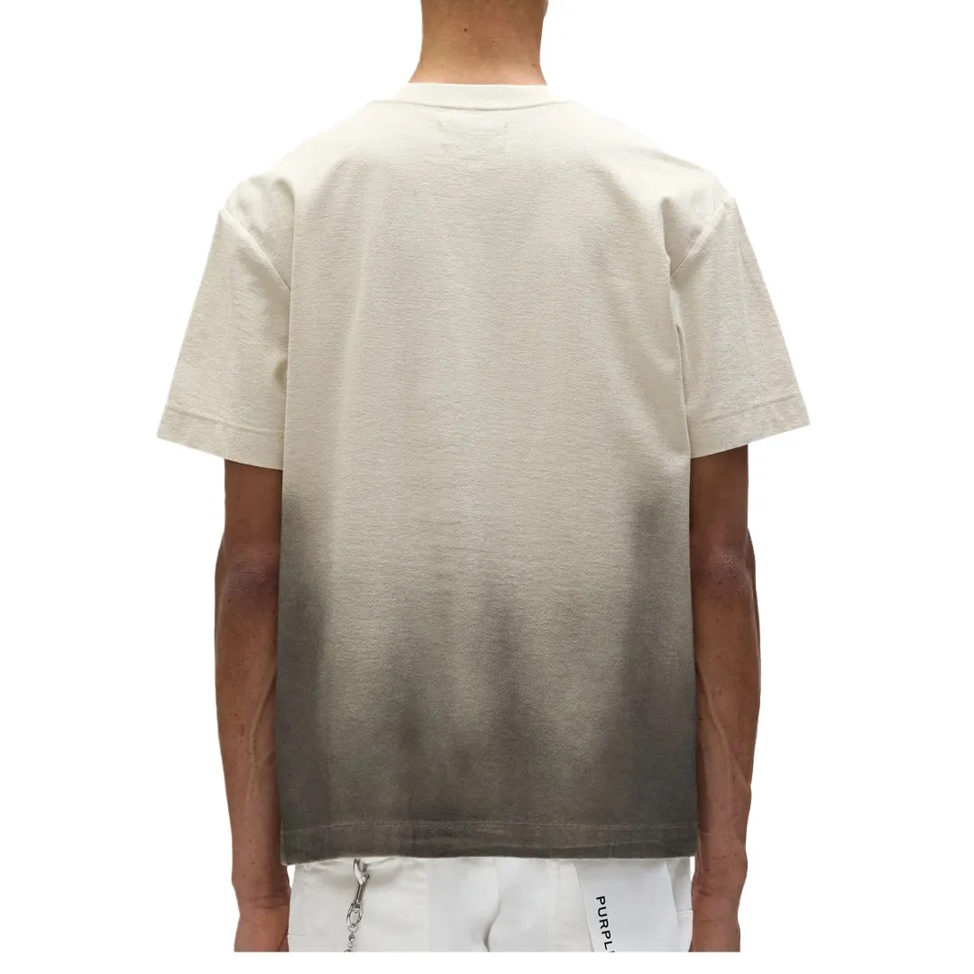 GOTHIC OUTLINE TEXTURED SHORT SLEEVE TEE PELICAN
