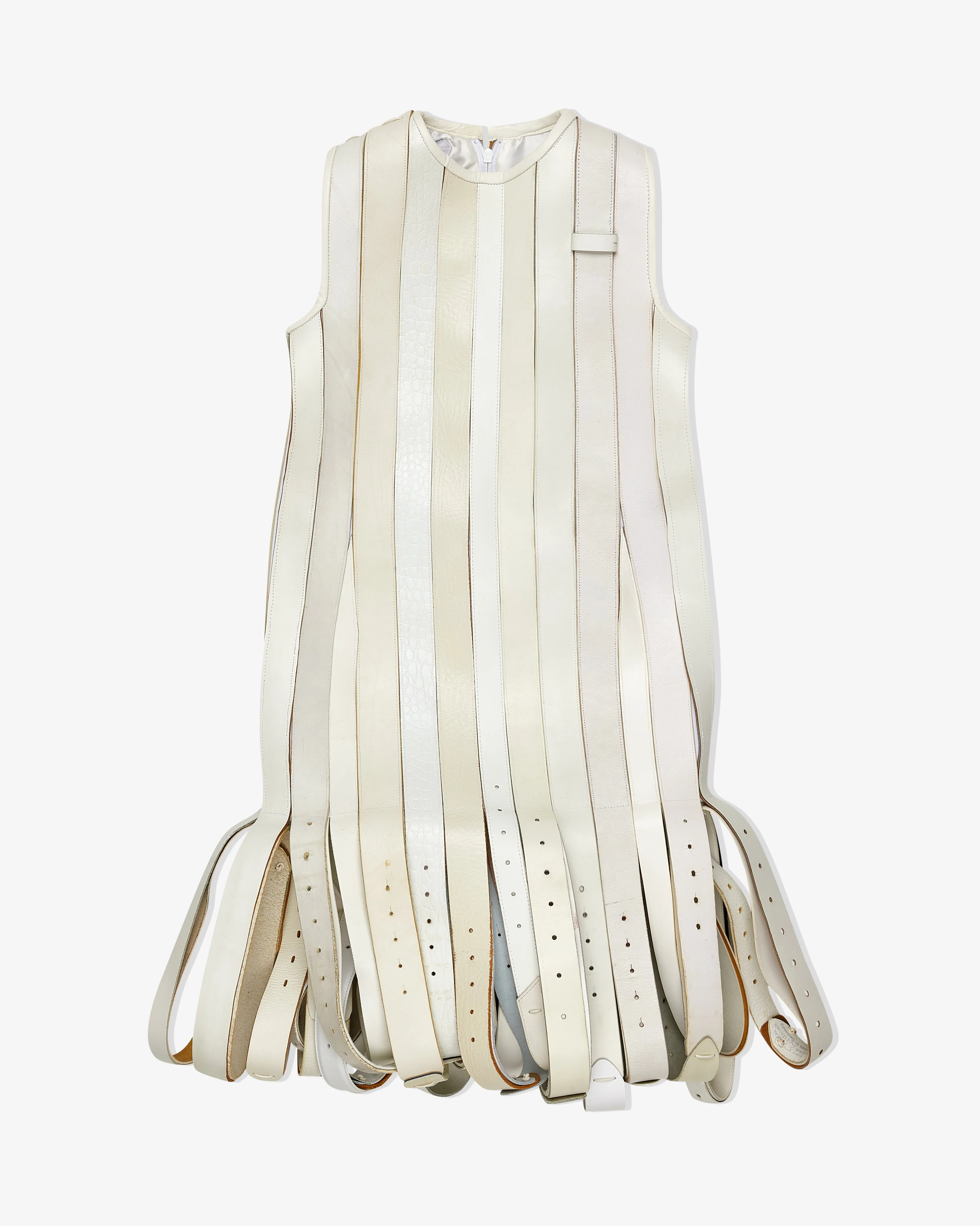 Hodakova - Women's Belt Balloon Dress - (White)