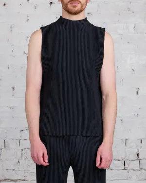 HOMME PLISS ISSEY MIYAKE Pleats May Vest Black