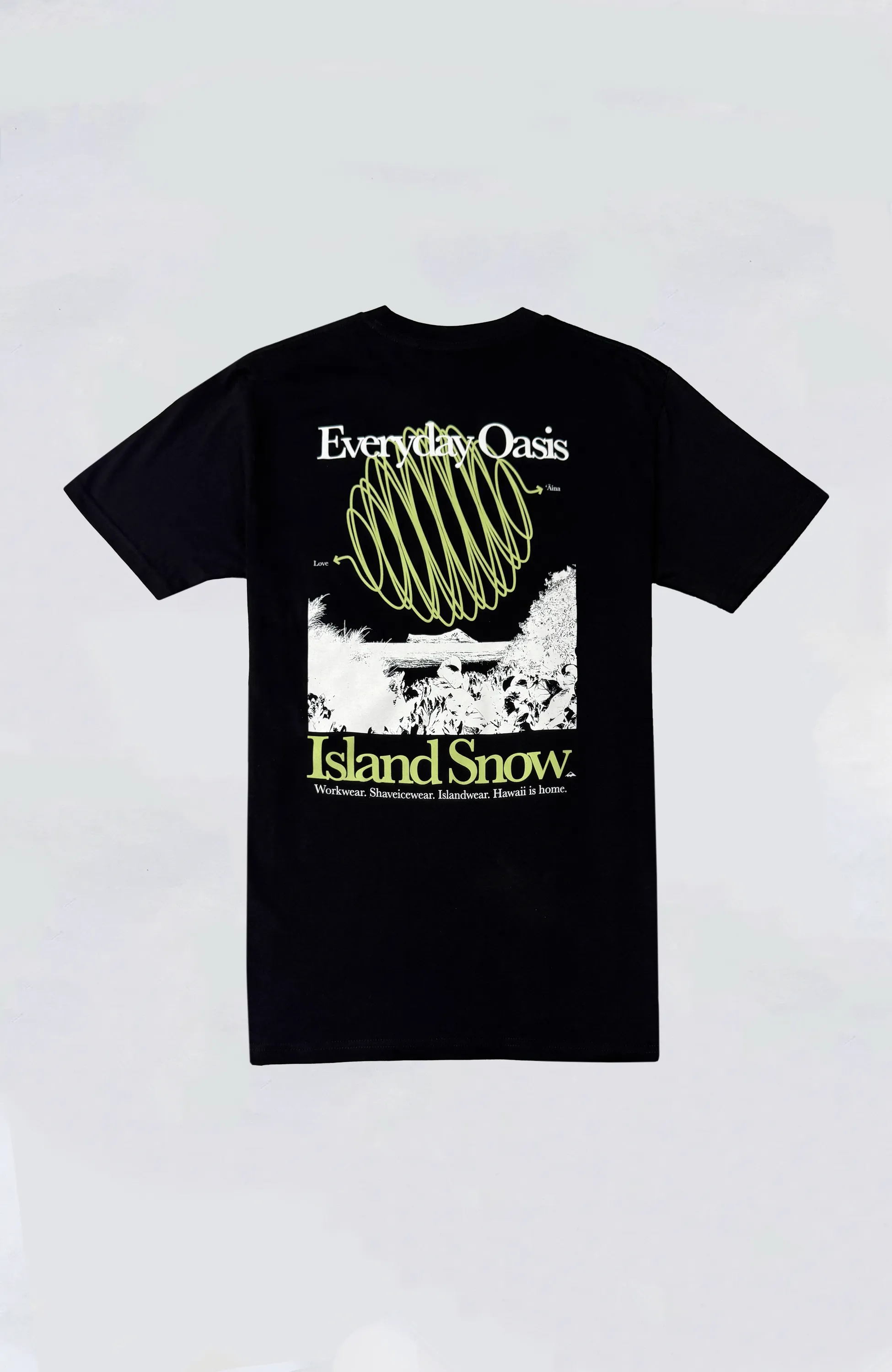 Island Snow Hawaii - IS Everyday Oasis Premium Heavyweight Tee