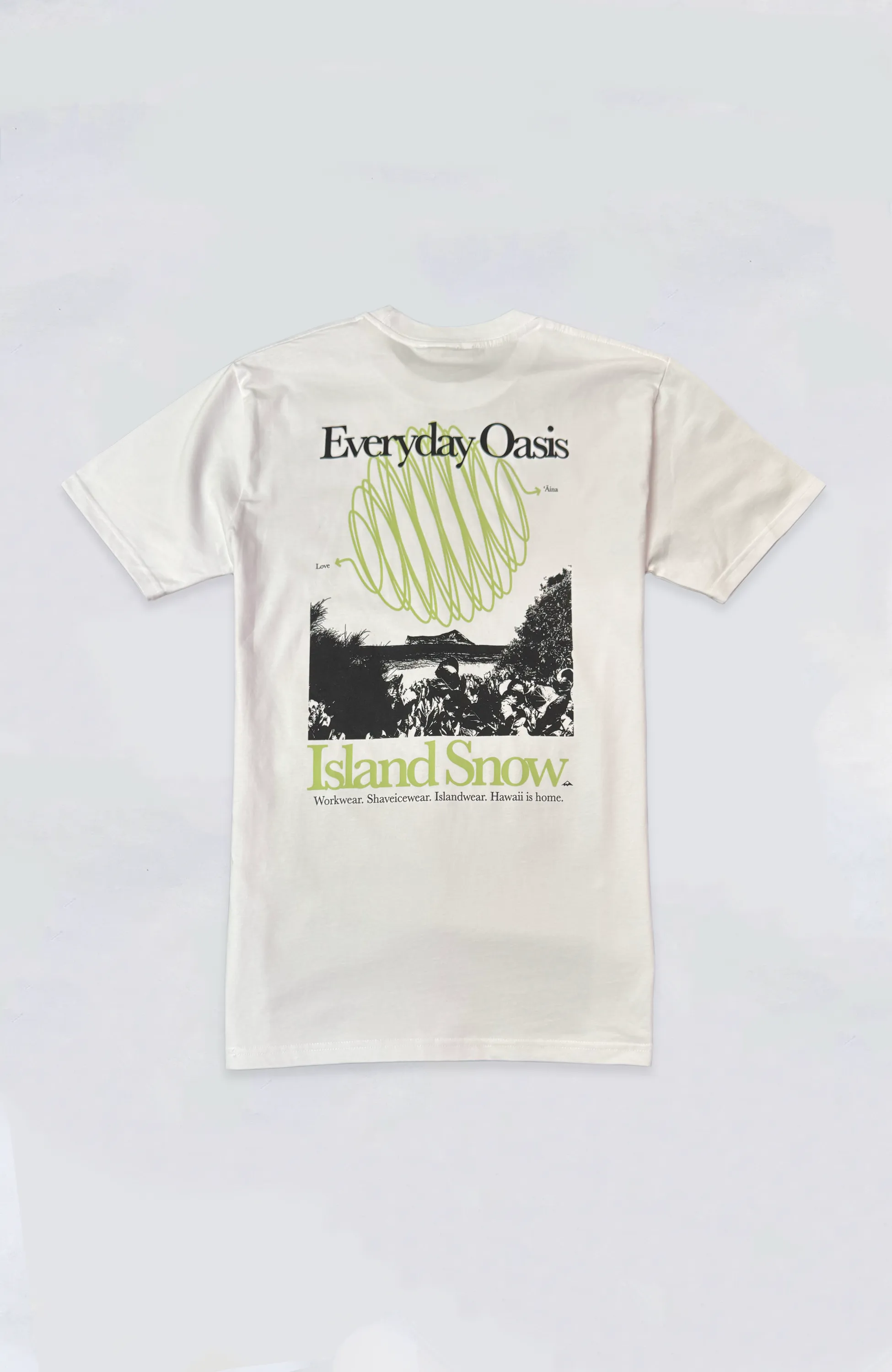 Island Snow Hawaii - IS Everyday Oasis Premium Heavyweight Tee