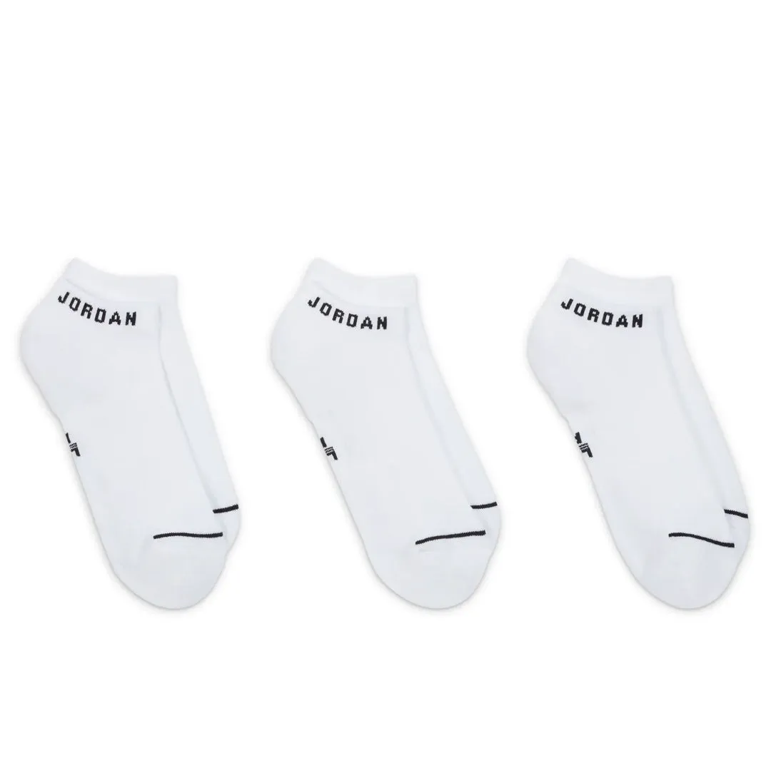 JORDAN EVERYDAY NO-SHOW SOCKS (3 PAIRS)