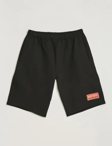 KENZO - Paris Logo Classic Shorts Black