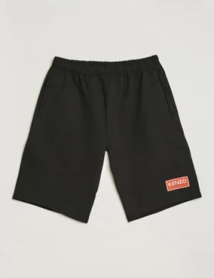 KENZO - Paris Logo Classic Shorts Black