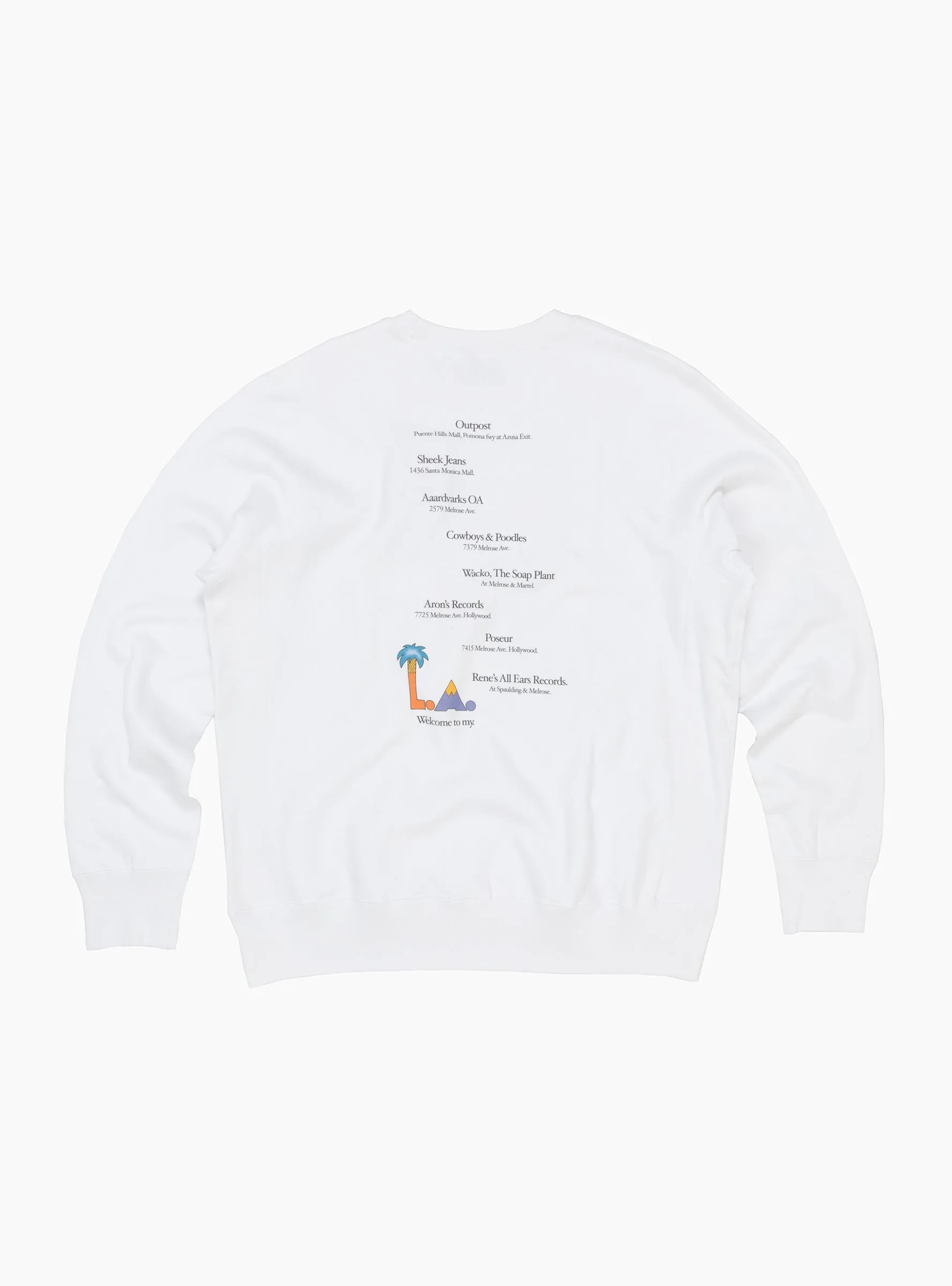 LA Sweatshirt White