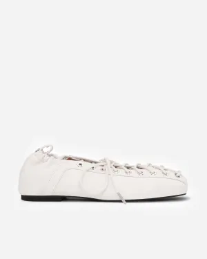 Lace Up Ballerina