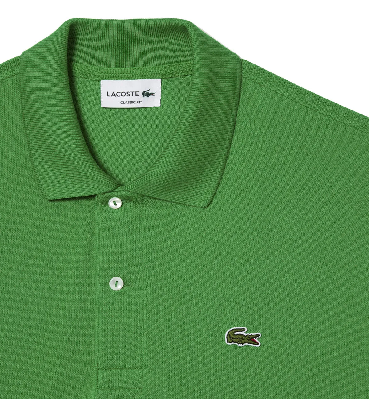 Lacoste Classic Fit Cotton Polo Shirt (Green)