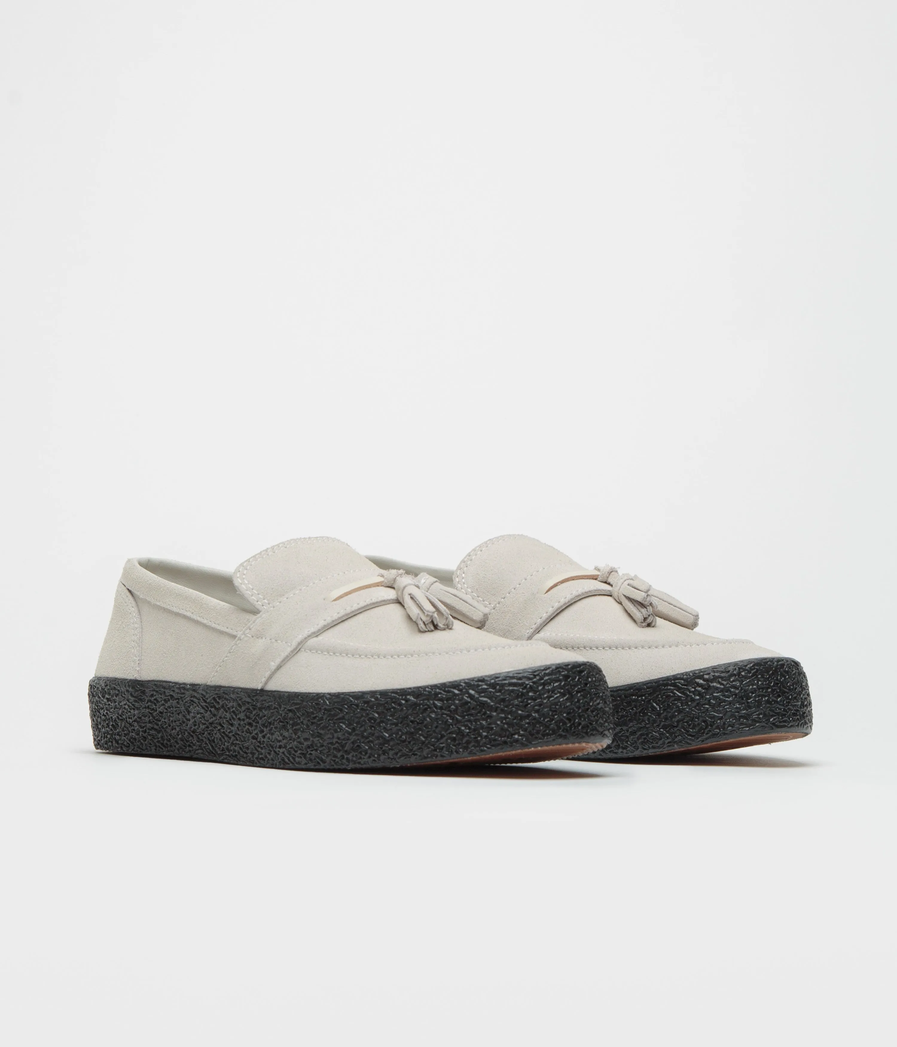 Last Resort AB VM005 Loafer Shoes - White / Black