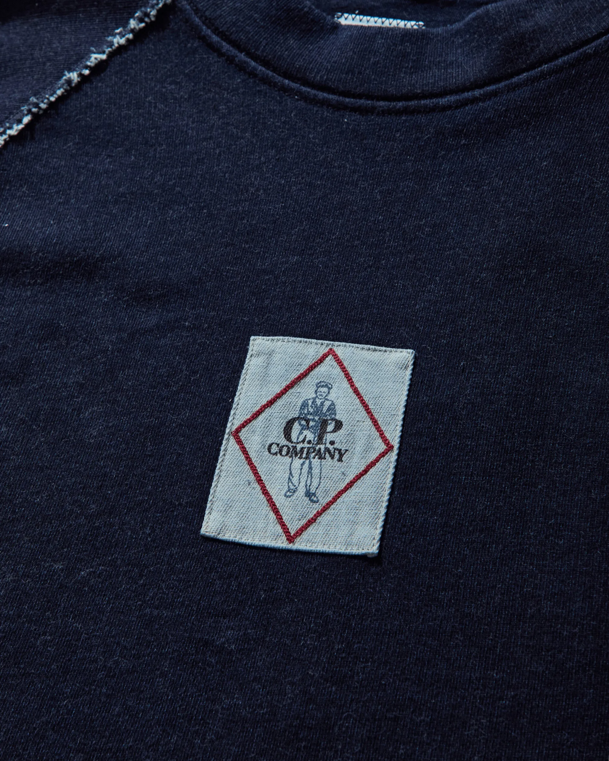 Men's Indigo Fleece Logo Sweatshirt Blue