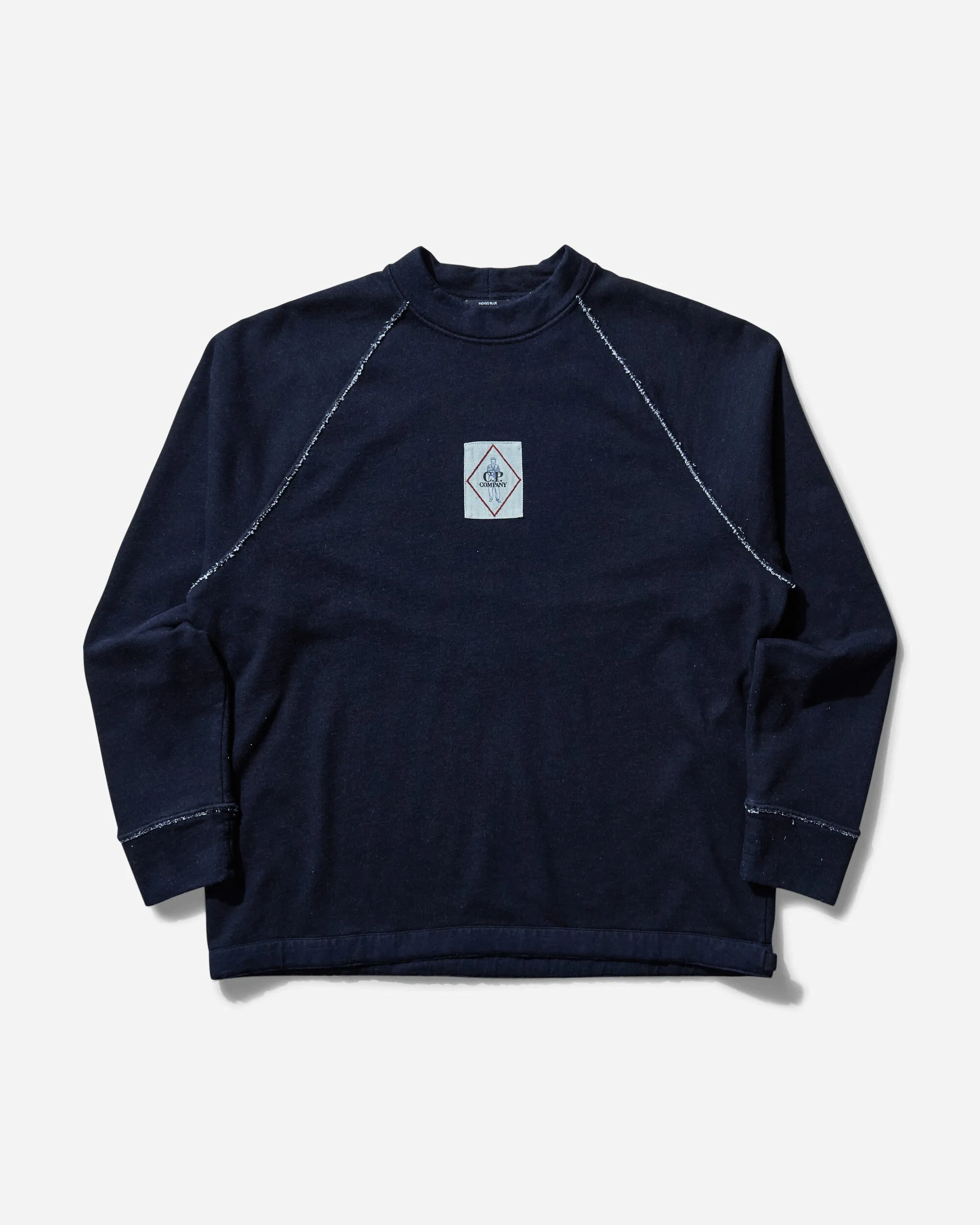 Men's Indigo Fleece Logo Sweatshirt Blue