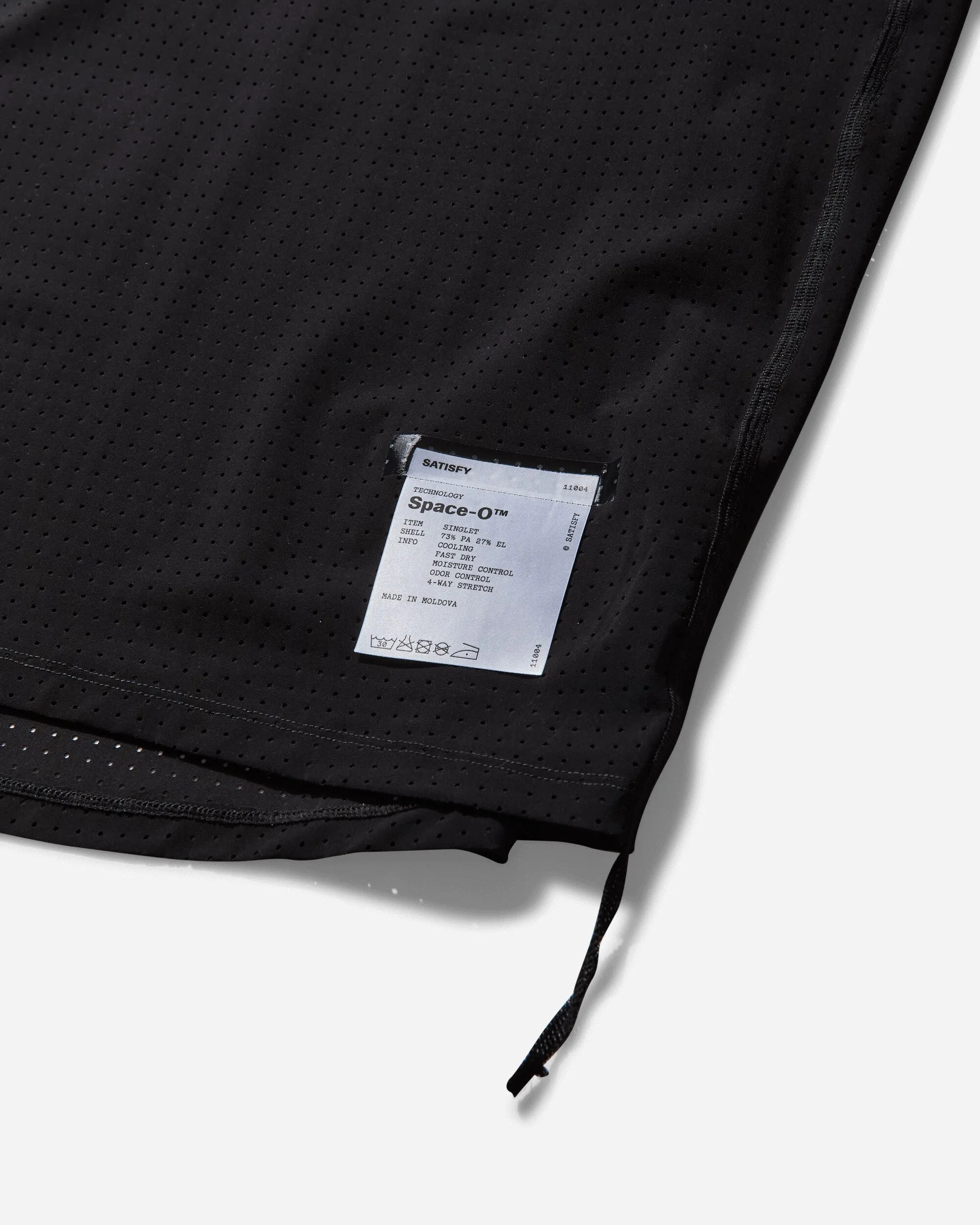 Men's Space-O Singlet Black