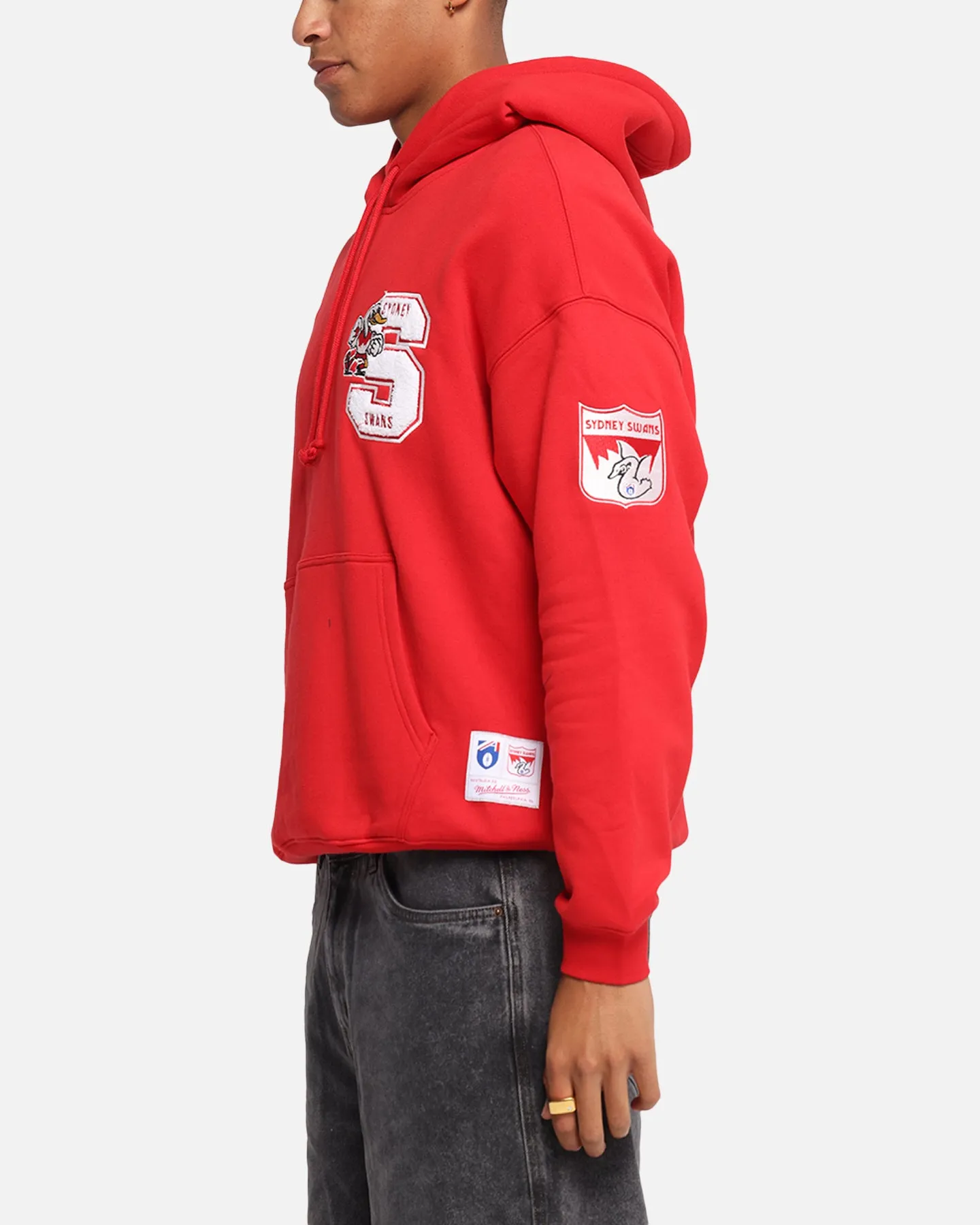 Mitchell & Ness Sydney Swans Team Hoodie Red