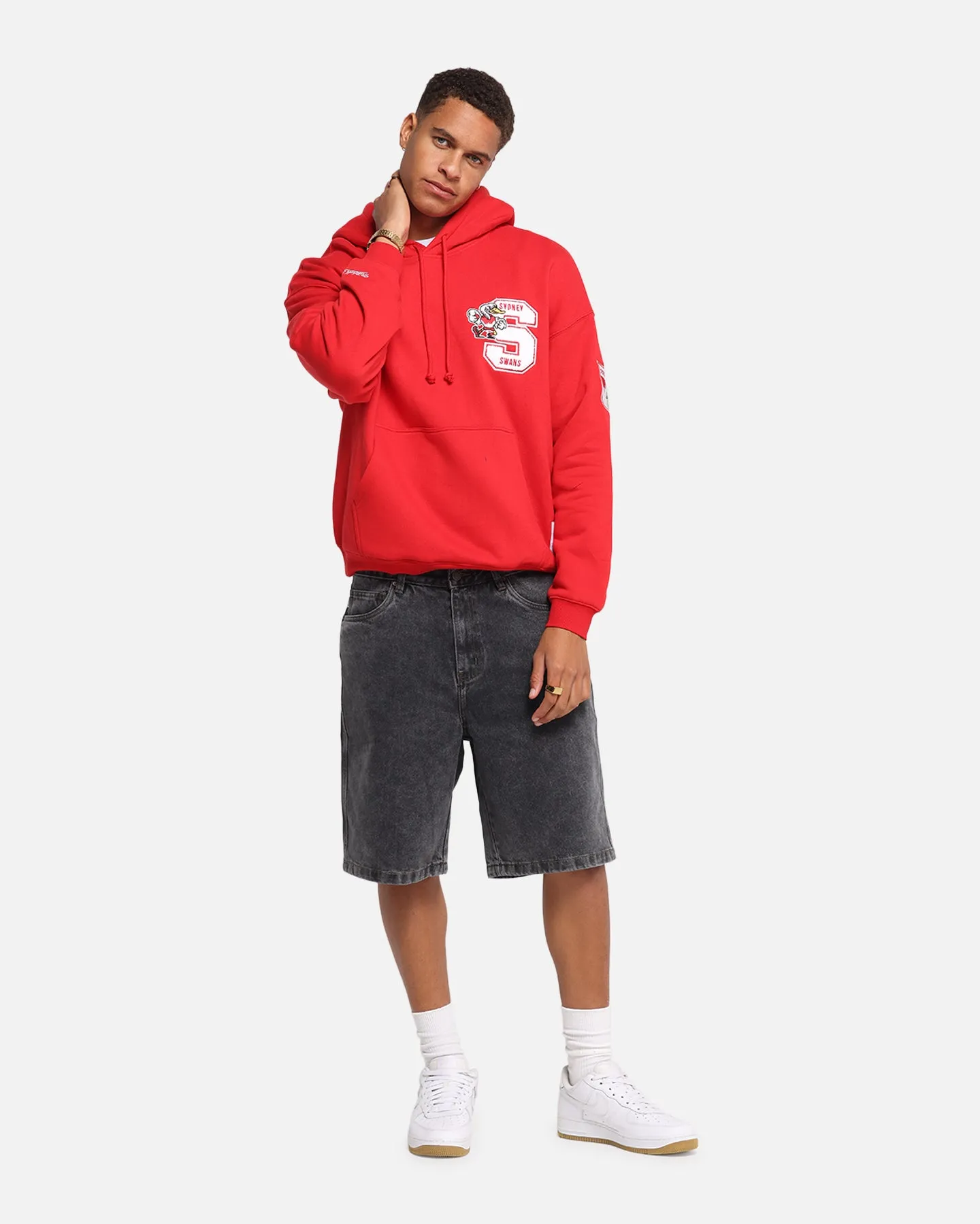 Mitchell & Ness Sydney Swans Team Hoodie Red