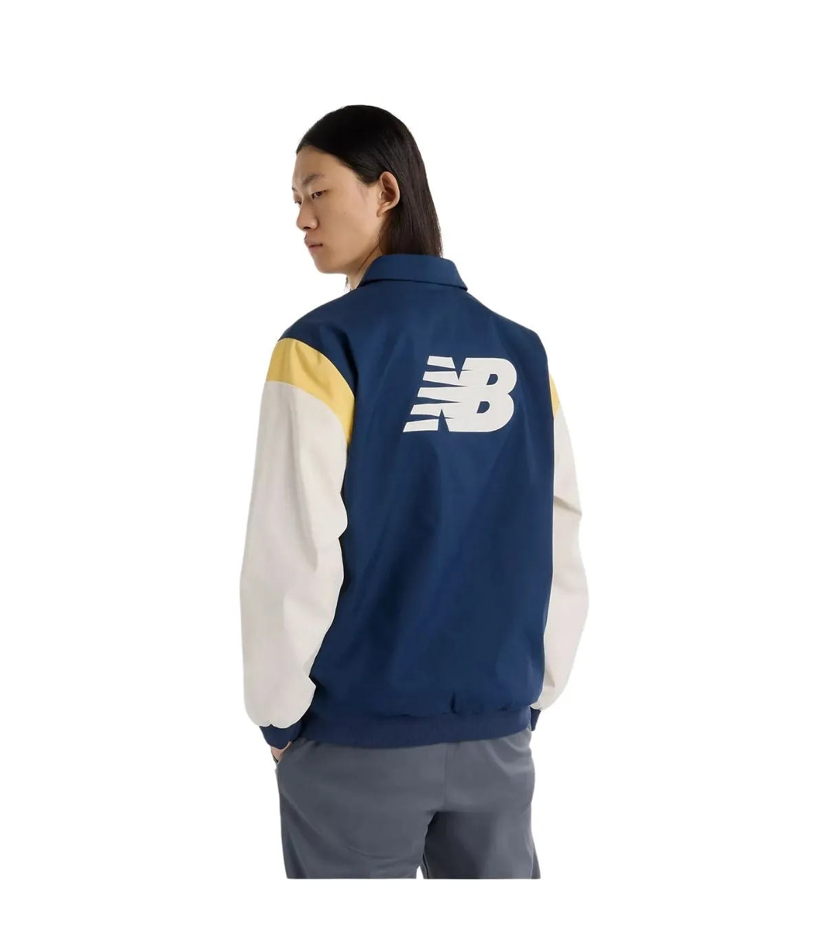 NEW BALANCE ATHLETICS VARSITY JACKET | CHAQUETA DEPORTIVA ESTILO UNIVERSITARIO