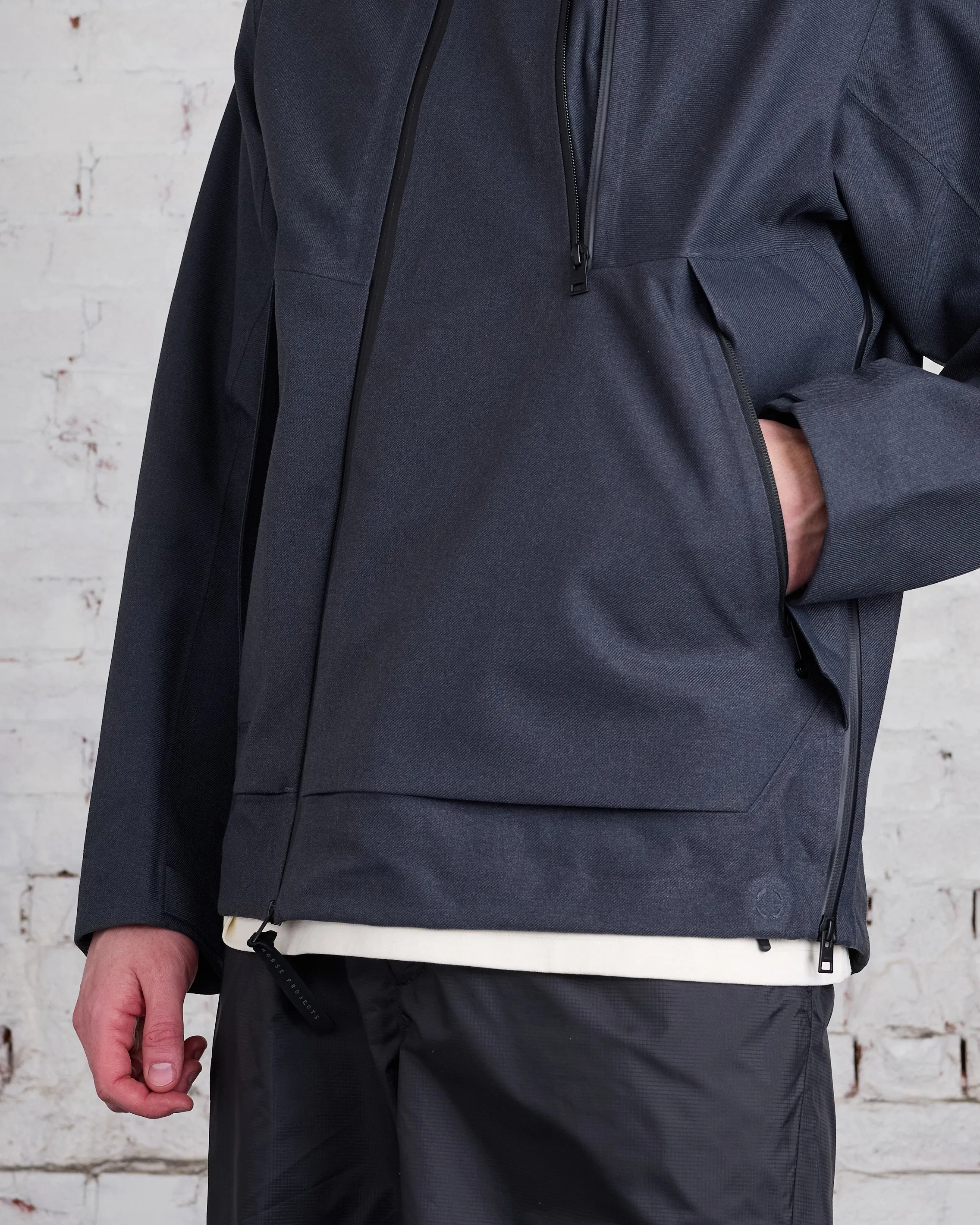 Norse Projects Arktisk 3L Gore-Tex Textured Jacket Charcoal
