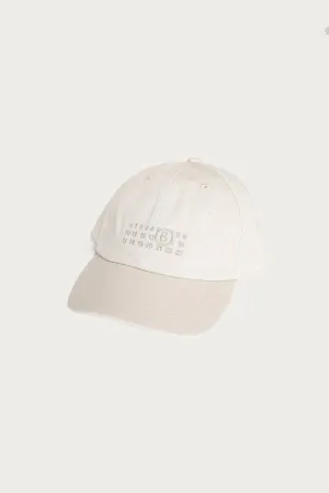 Numbers Hat - Ecru